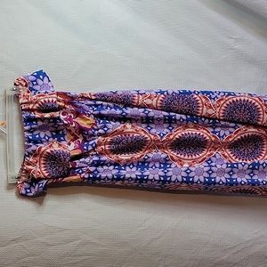 Yetts Los Angeles Strapless Maxi Dress